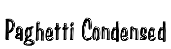 Paghetti Condensed