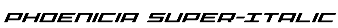 Phoenicia Super-Italic