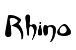 Rhino Font Image