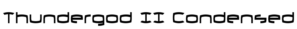 Thundergod II Condensed