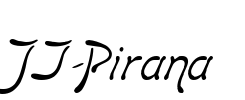 JI-Pirana Font Image