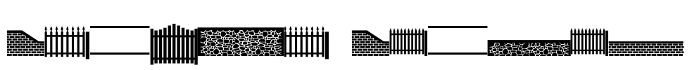 FontCo Fences Font Image