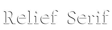 Relief Serif
