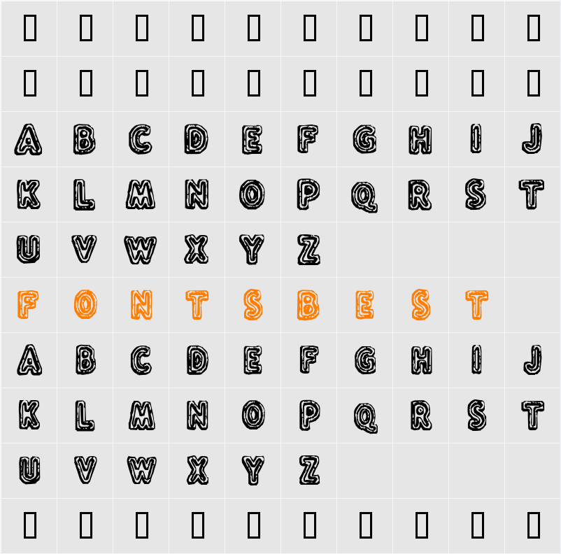 Flux Capacitor Character Map