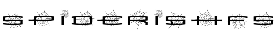 SpiderishFS Font Image