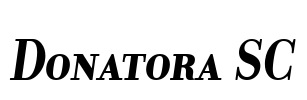 Donatora SC Font Image