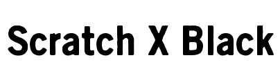 Scratch X Black