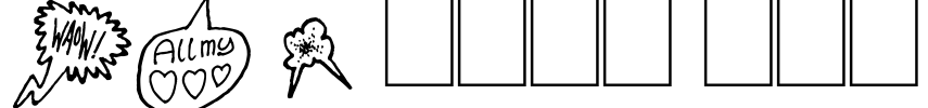 PS I love you Font Image