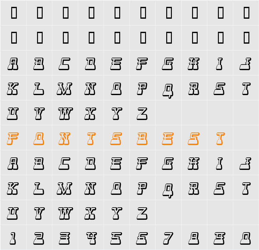 Webster World Character Map