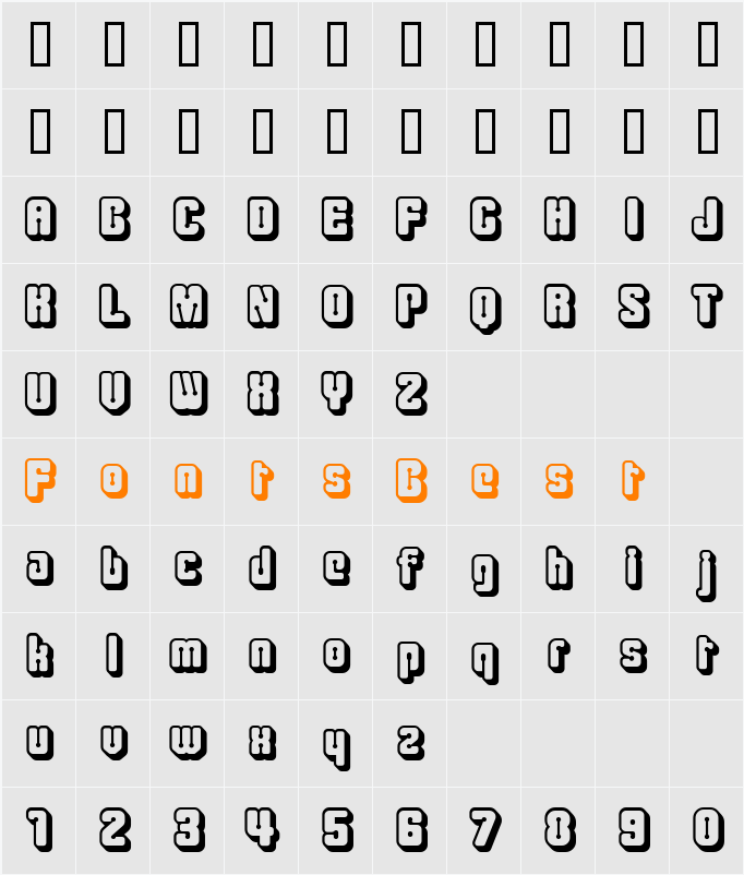 Clipe Character Map