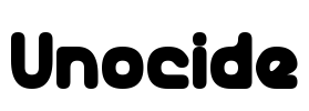 Unocide Font Image