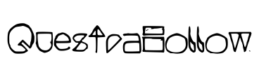 QuestraHollow Font Image