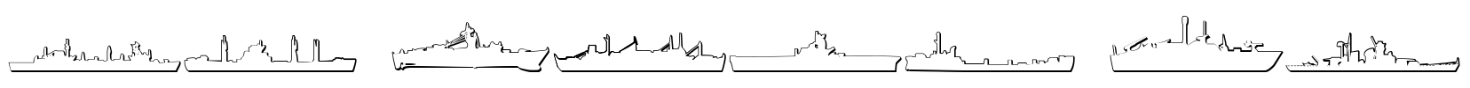 US Navy 3D Font Image