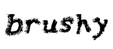 brushy
