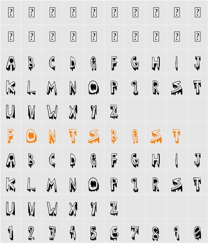 Kid nightmare Character Map