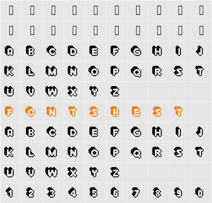 Extrude Character Map
