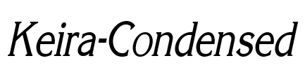 Keira-Condensed Font Image