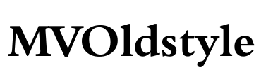MVOldstyle Font Image