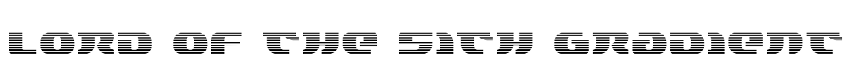 Lord of the Sith Gradient