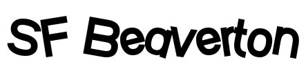 SF Beaverton Font Image