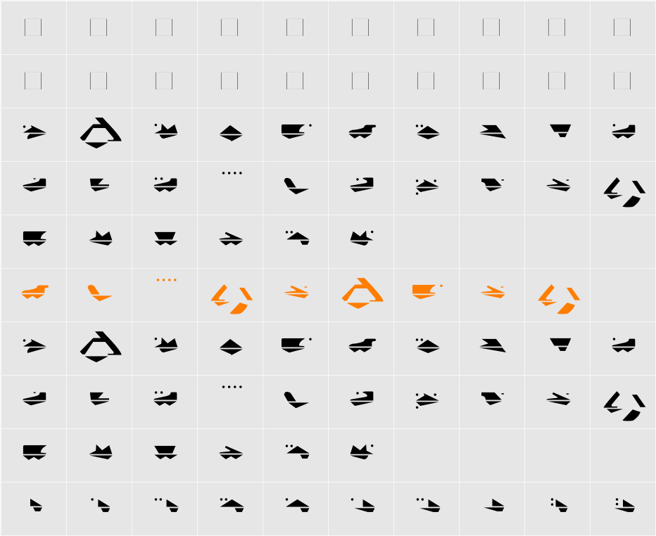 G.Machine Character Map