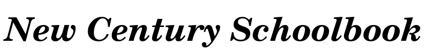 New Century Schoolbook