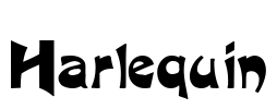 Harlequin Font Image