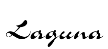 Laguna Font Image
