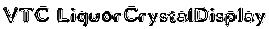 VTC LiquorCrystalDisplay