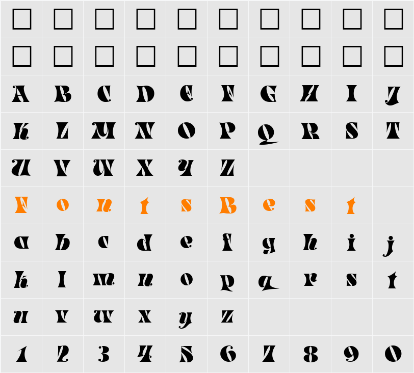 Remember Character Map