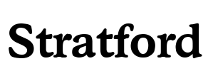 Stratford Font Image