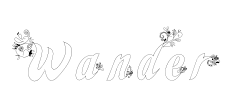 Wander Font Image