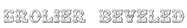 Grolier Beveled