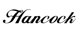 Hancock Font Image