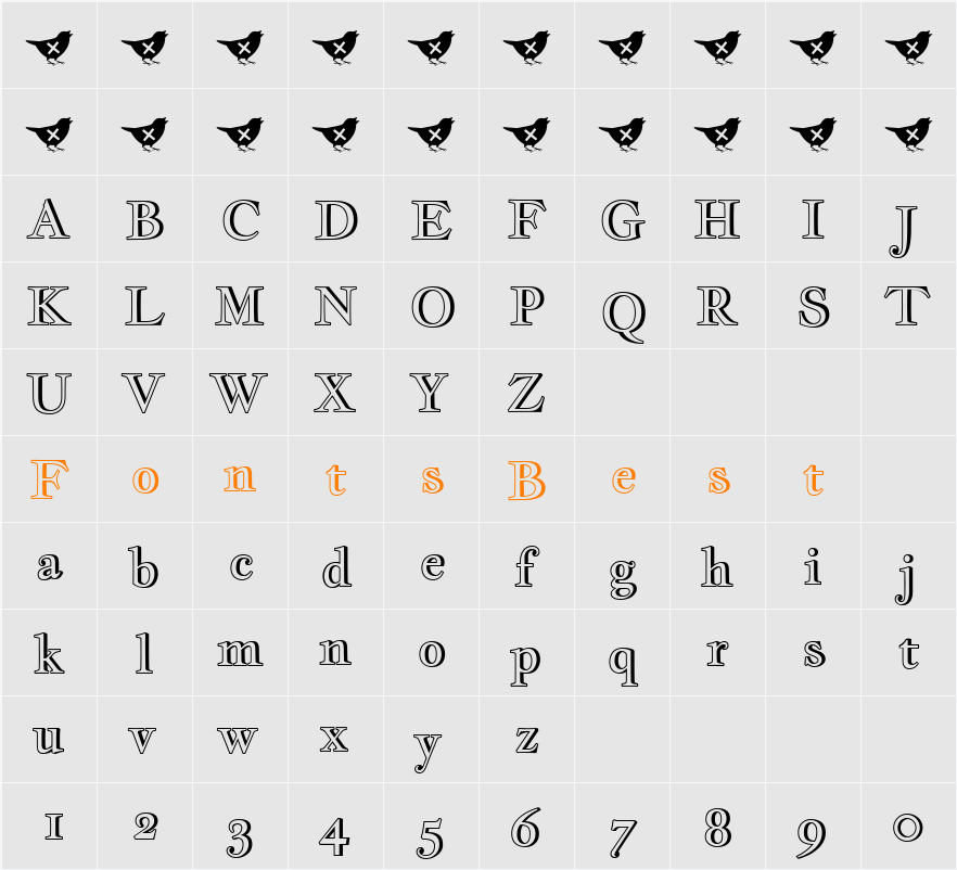 Jacques Francois Shadow Character Map