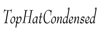 TopHatCondensed