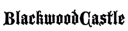 BlackwoodCastle Font Image