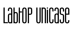 Labtop Unicase Font Image