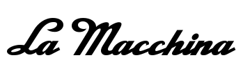 La Macchina Font Image
