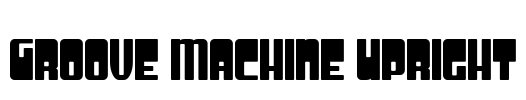 Groove Machine Upright