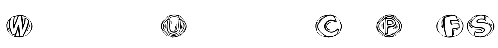 WoodcuttedCapsFS Font Image