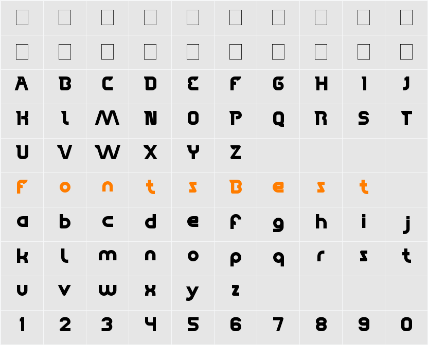 High Flagship Character Map
