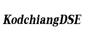 KodchiangDSE Font Image