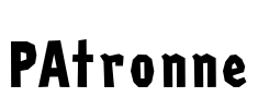 PAtronne Font Image