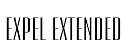 Expel Extended Font Image