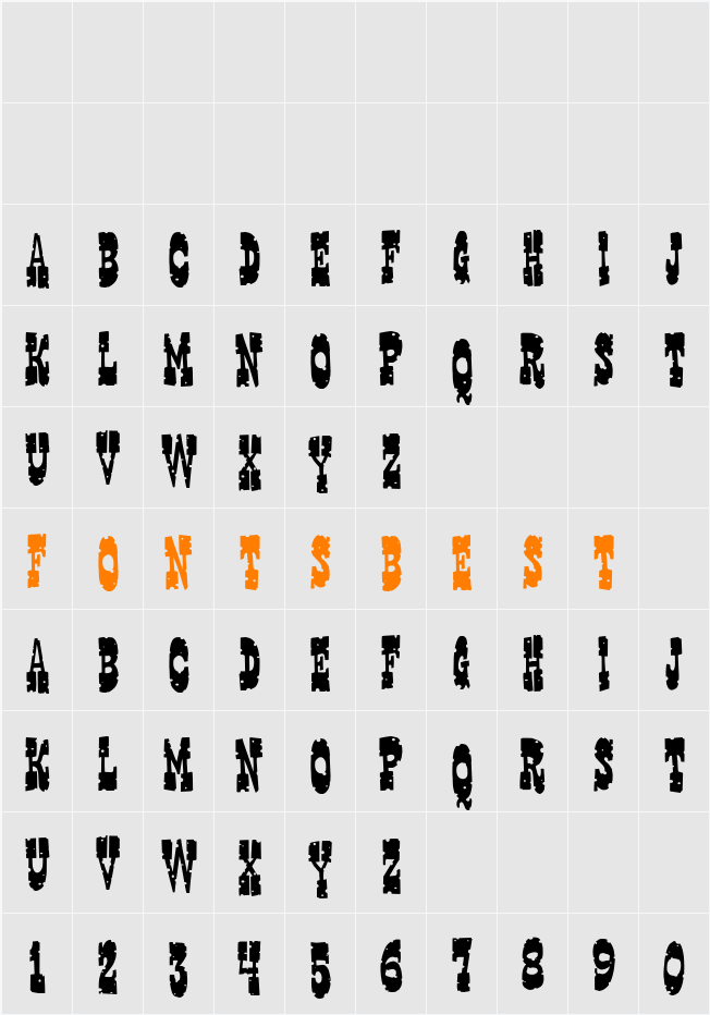 Gringo Nights Character Map