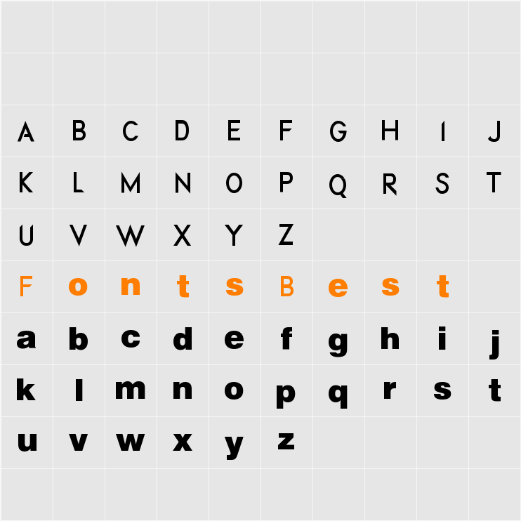 dotHack//FONT Character Map
