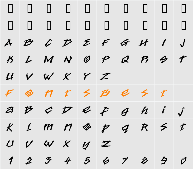 Lost Tribe Character Map