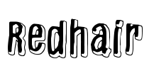 Redhair Font Image