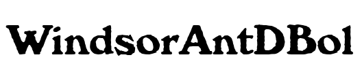WindsorAntDBol Font Image